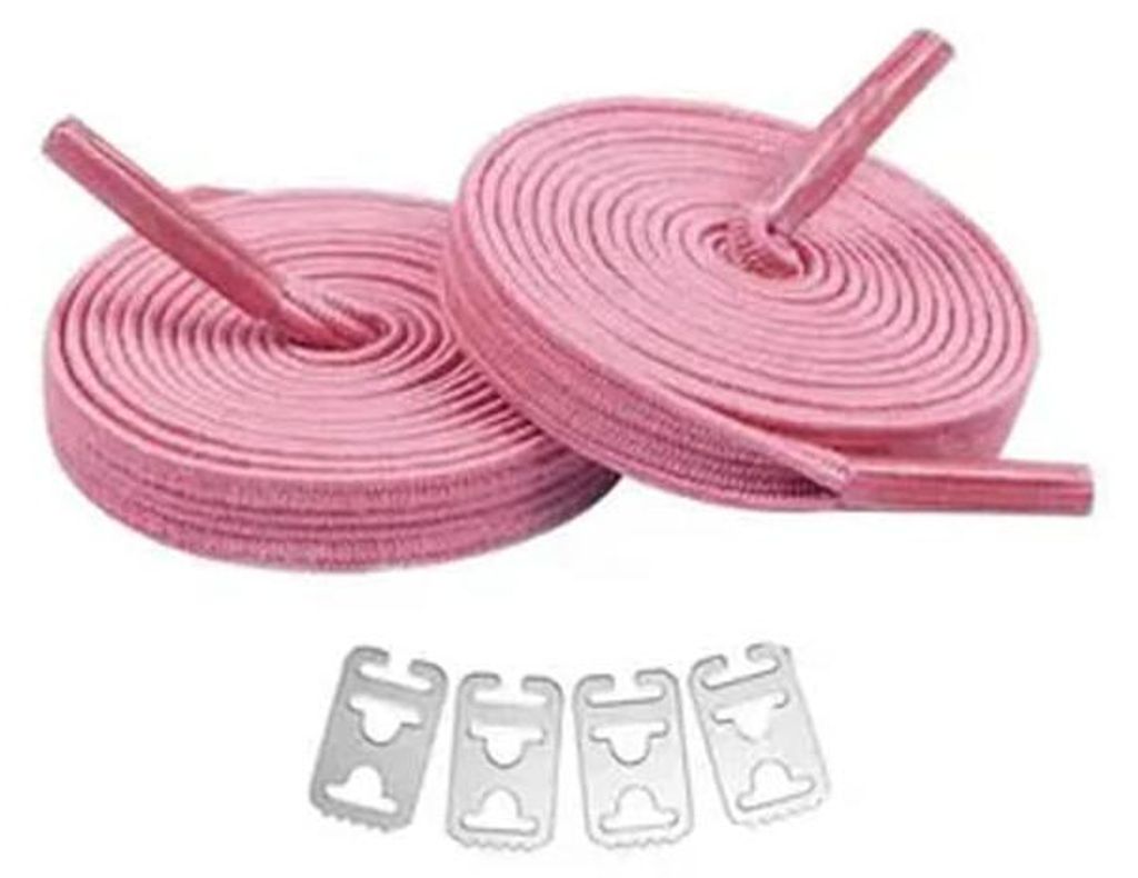 schnuersenkel ohne binden rosa 2