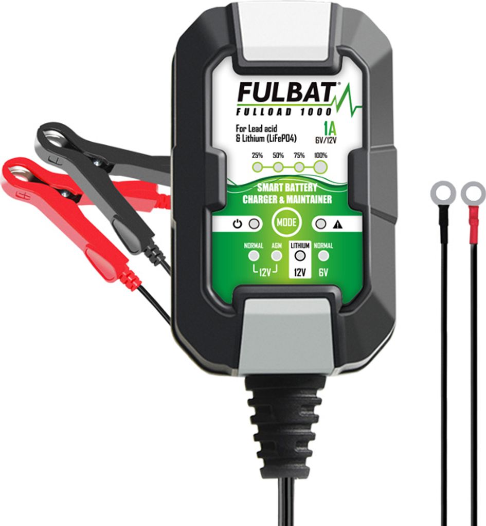 Ładowarka FULBAT FULLOAD 1000 - 6V/12V CHARGER 1A (NEW) Zdjęcie produktu 