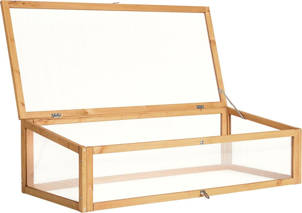 Serre Châssis de Jardin pour Carré Potager 115 x 53 x 34 cm Image du produit 
