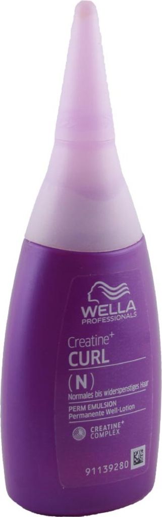 A product shot of a Wella hair product bottle.