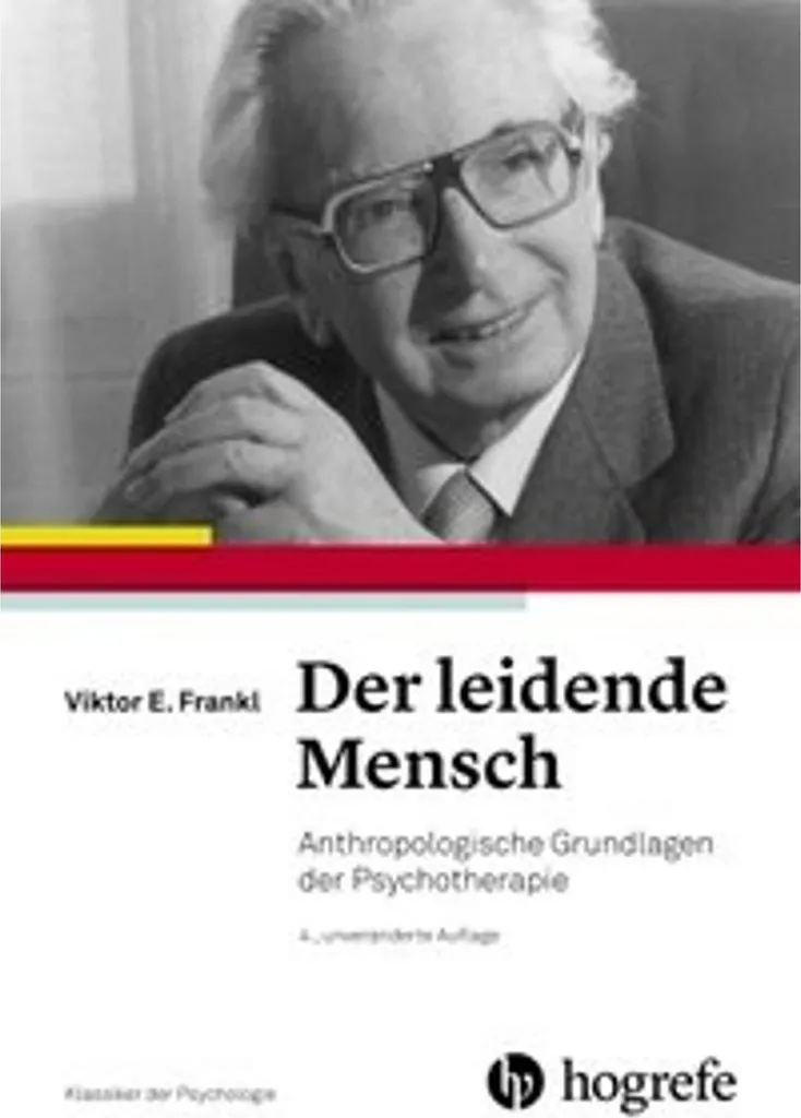 Livre Der leidende Mensch de Viktor Frankl - Essai de psychothérapie