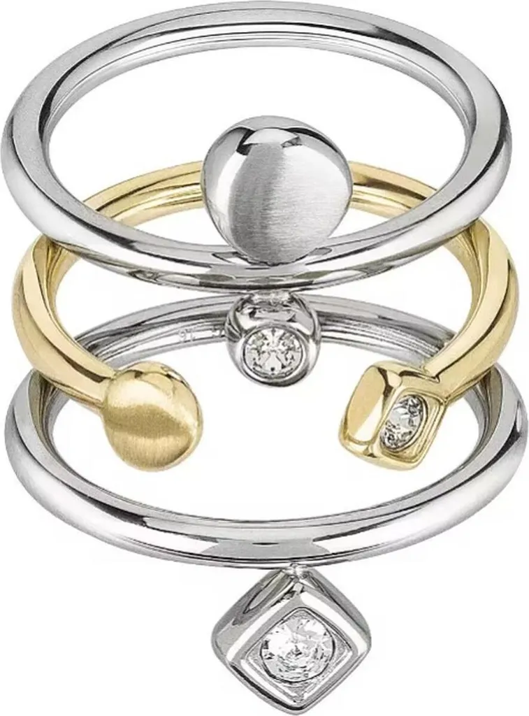 Idea Regalo Donna: Anello Breil TJ2290-16 in Acciaio con Box Originale