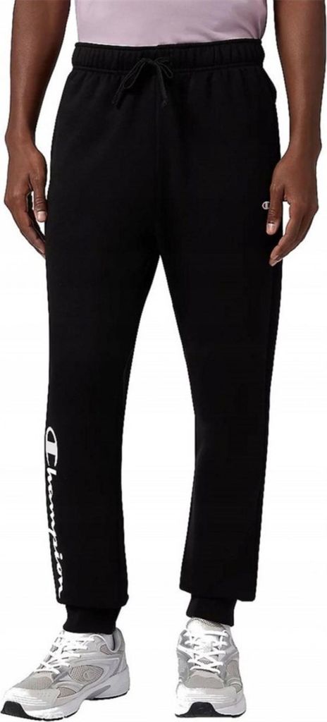 Champion Herren Jogginghose RIB CUFF Schwarz XL