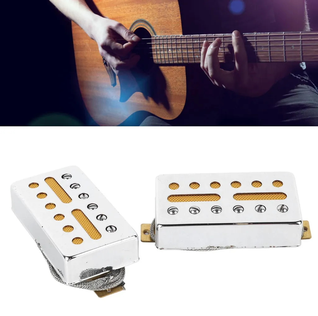 Réparer une Guitare Électrique : Set de Micros 6 Trous Simple Bobinage - 11