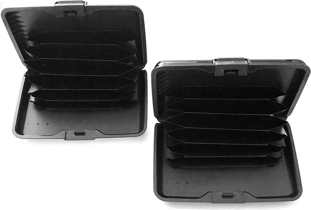 2er Set RFID Schutz Aluminium Kartenetui | Alu Produktbild 4