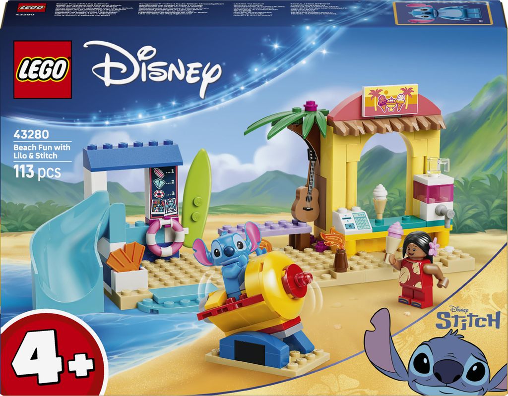 LEGO ǀ Disney: Plezier aan het strand met Lilo en Stitch. Productafbeelding 