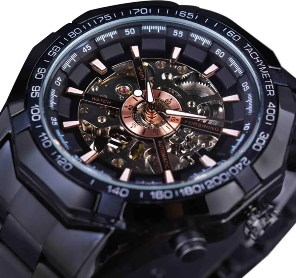 Montre Homme Anti-Rayure Noire - Alliez Enfin Robustesse et Grand Style