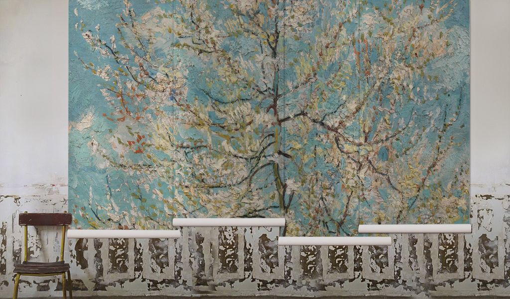 Coloray Fototapete 152x104 cm Latextapete Magicstick - Baum