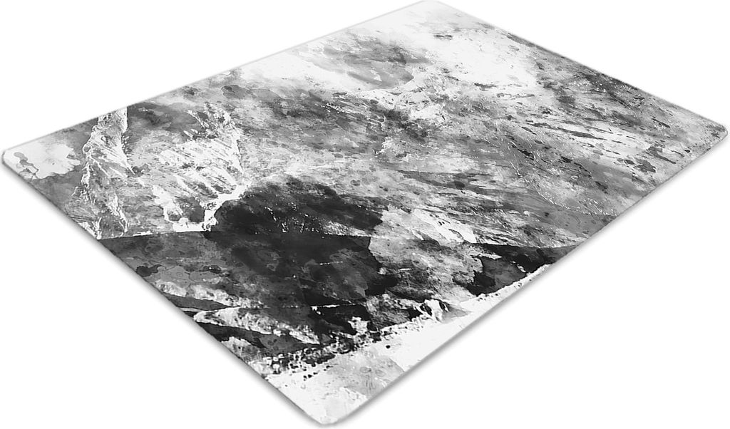Stuhlunterlage Bürostuhlunterlage 120 cm x 90 cm Bodenmatte Bürostuhlunterlage - Berglandschaft.