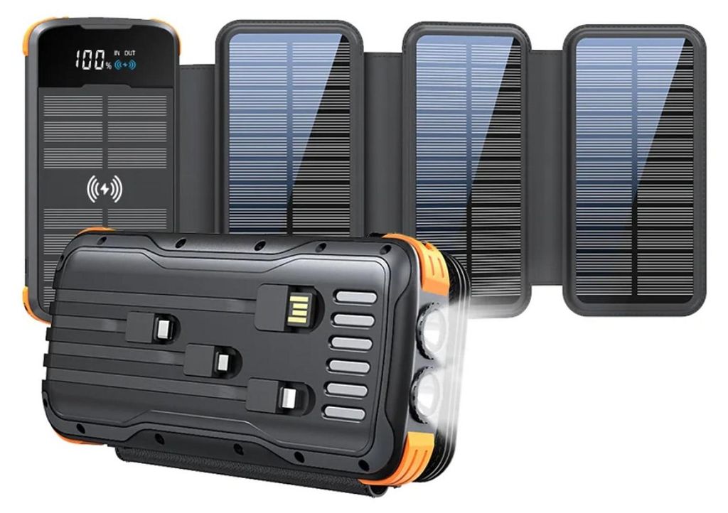 Siltcon® Solar Powerbank Extreme 30000mAh – Notfallset – Produktbild 
