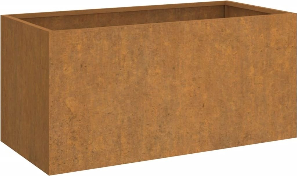vidaXL Pflanzkübel 62x30x29 cm Cortenstahl Produktbild 