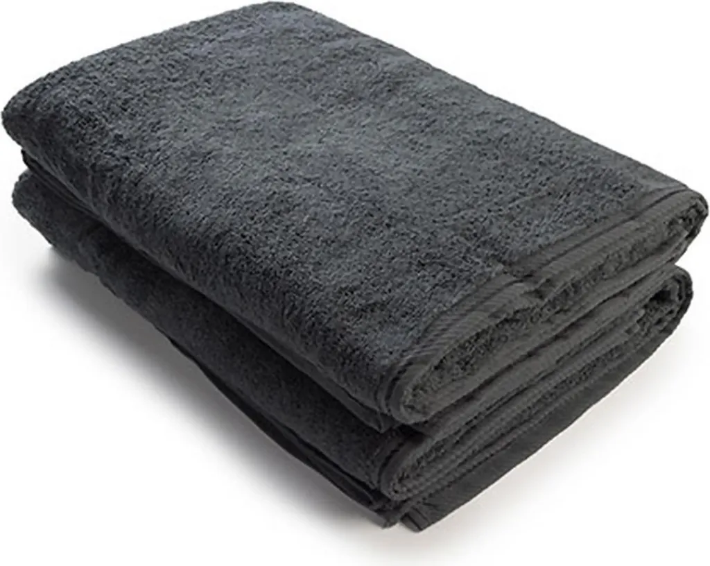 A&R 004.50 | Asciugamano da bagno Oeko-Tex-Standard 100 / 70 x 140 cm - Colore: grafite - Dimensioni: 70 x 140 cm