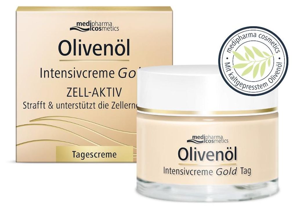 Olivenöl Intensivcreme Gold ZELL-AKTIV Tagescreme, 50 ml Produktbild 