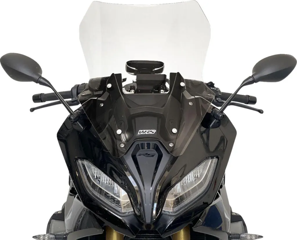 Réduire vent et bruit sur R1250Rs avec la bulle Wscrn Tour incolore