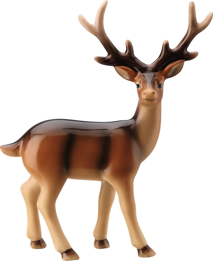 Hutschenreuther Cozy Winter Dekoriert Figur Hirsch 02468-725980-24620