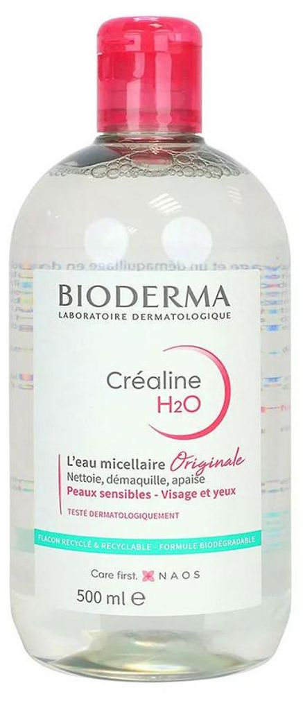 Bioderma Crealine H2O Soluzione Miceller struccante 500 ml Immagine del prodotto 