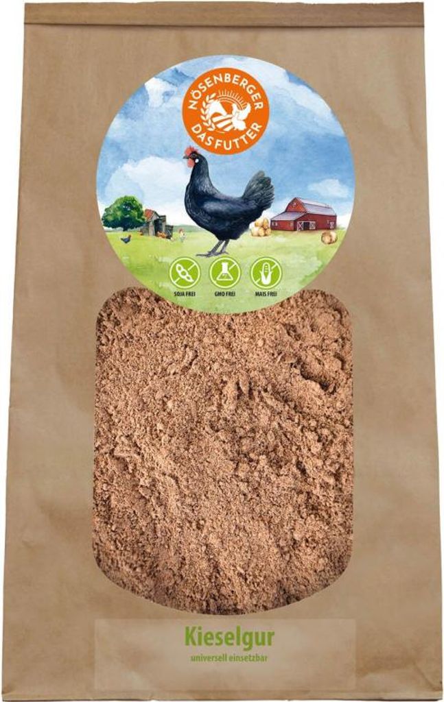 Nösenberger Kieselgur 750 gr. Huhn