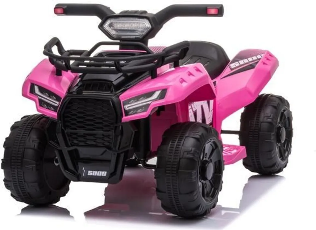 Quad électrique Baby Mix ATV rose : stable et sûr pour débutants