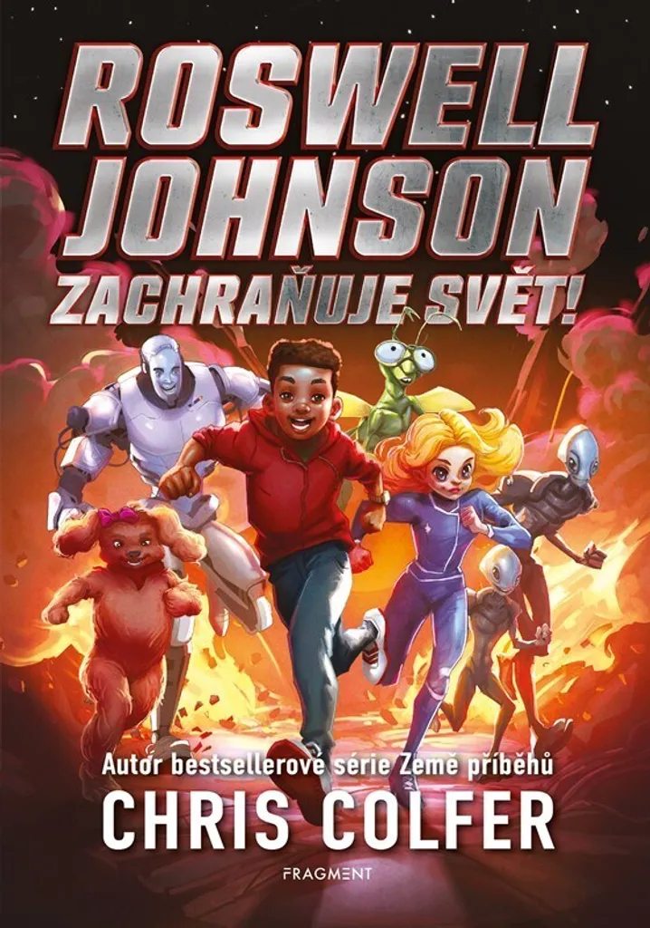 Livre jeunesse Roswell Johnson sauve le monde fiction fantastique Colfer
