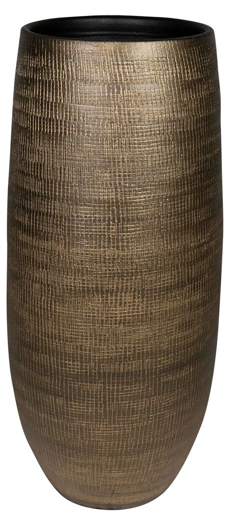 Ter Steege Blumentopf, goldbraun, Durchmesser 31 cm, Höhe 68 cm