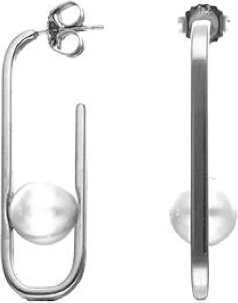 Boucles d'oreilles perles et argent pour femme Majorica Modèle 17178.01