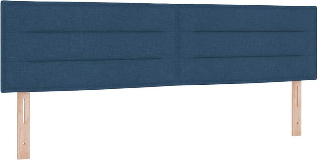 Kopfteil Blau 180 cm Stoff