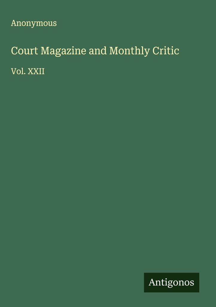 Hofmagazin und Monatskritik