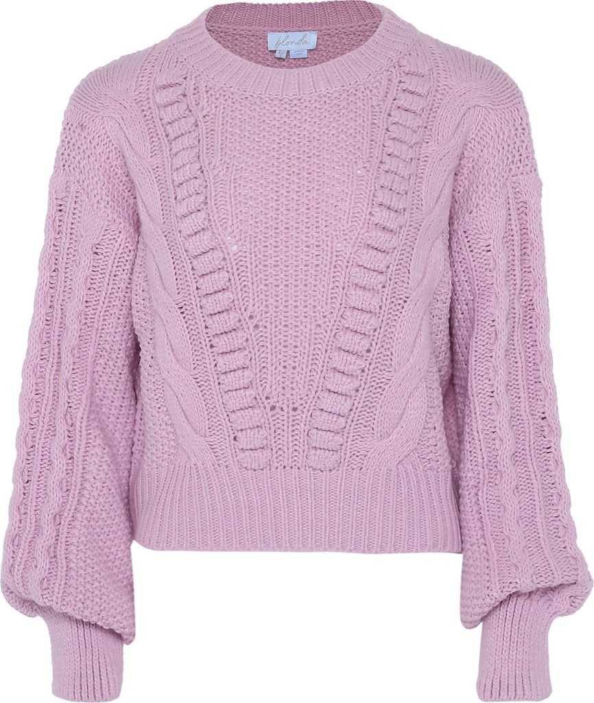 blonda damen pullover - lavendel, XS/S