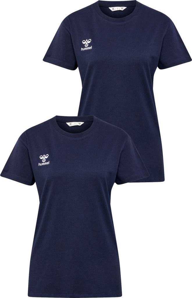 hummel 2er-SET Sport T-Shirt Regular fit Rundhals Größe: XS