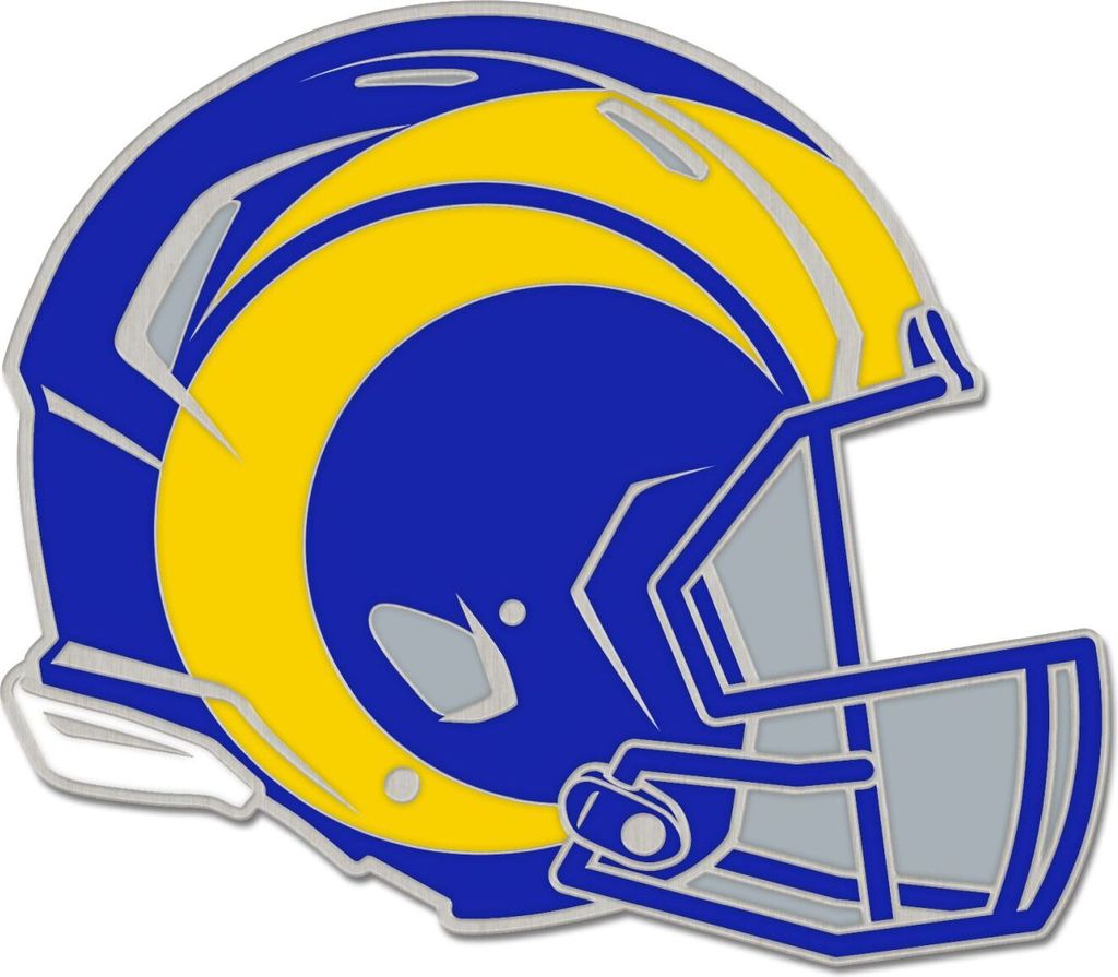 NFL Universal Schmuck Caps PIN Los Angeles Rams Helm Produktbild 
