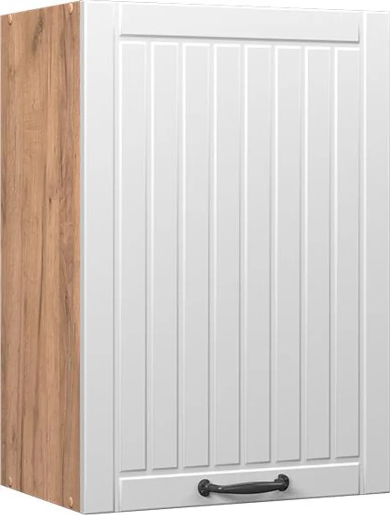 Rangement mural cuisine Vicco Fame-Line 50cm Blanc pour épices et plats