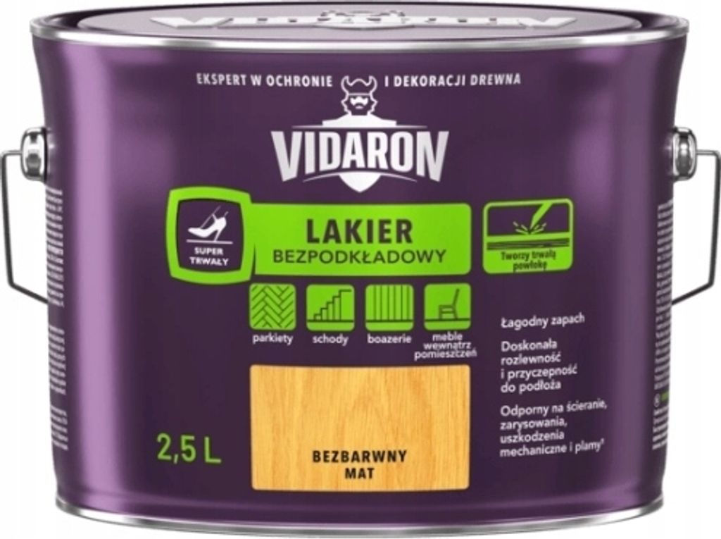 Holzlasur klar matt 2,5l für Parkett, Treppen, Möbel, Produktbild 