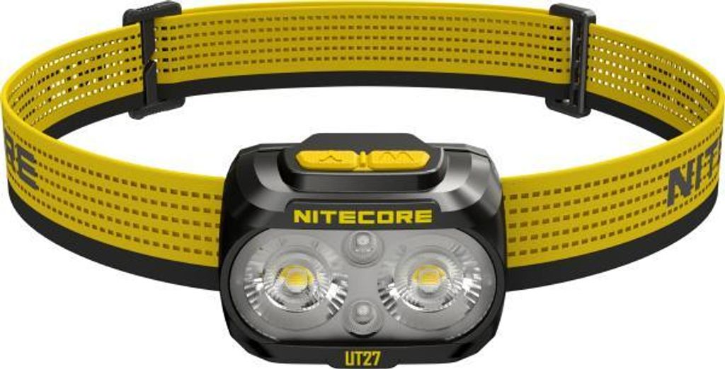 Latarka czołowa Nitecore UT27 2024 LED, podwójna moc, maks. Zdjęcie produktu 