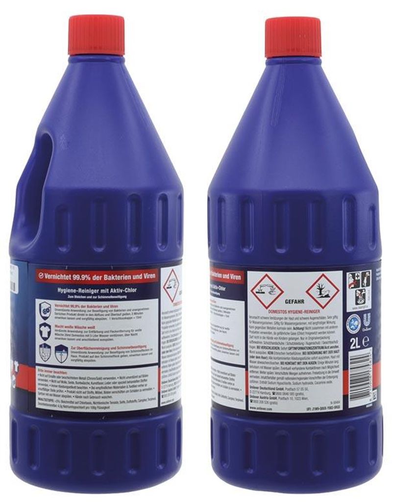 DOMESTOS Hygiene Reiniger 2 Liter Produktbild 