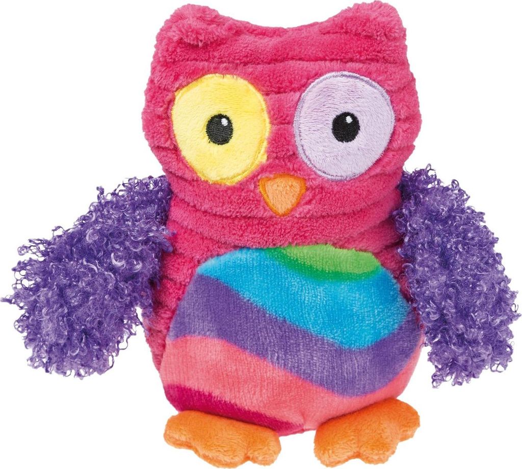 Plüschtier Eule circa 15 cm, pink Produktbild 