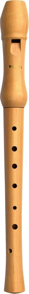 Flûte à bec soprano en bois d'érable véritable style classique - 5