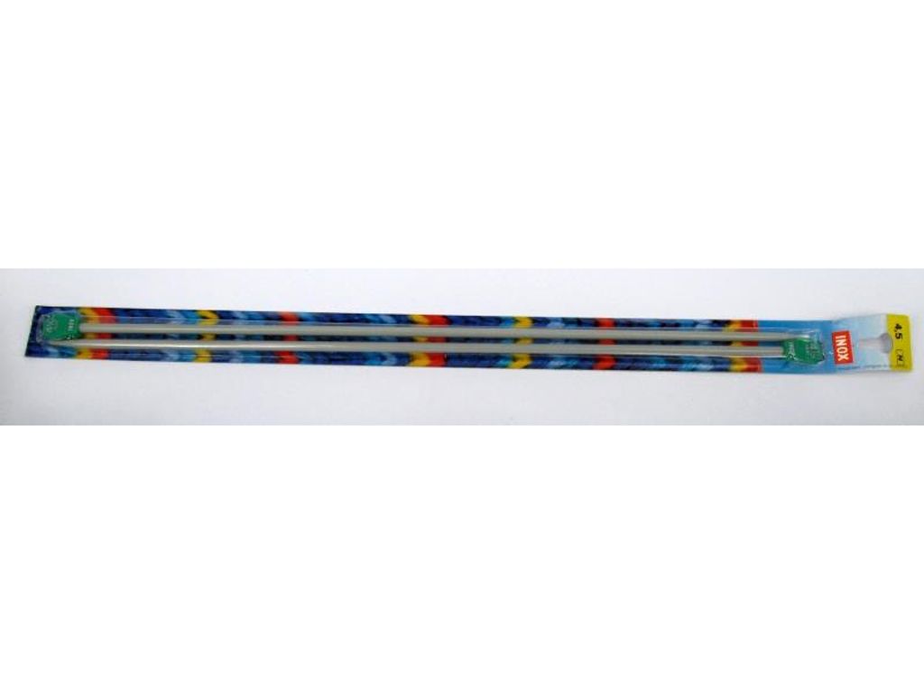 Prym Jackenstricknadeln ALU 25 Cm, Stärke 4,50 Mm, Grau – Perfekt Für Pullover & Strickjacken