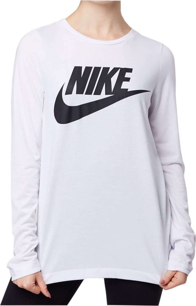 Nike Tshirts Wmns Essential Top LS Hbr, AA3990100, Größe: 158