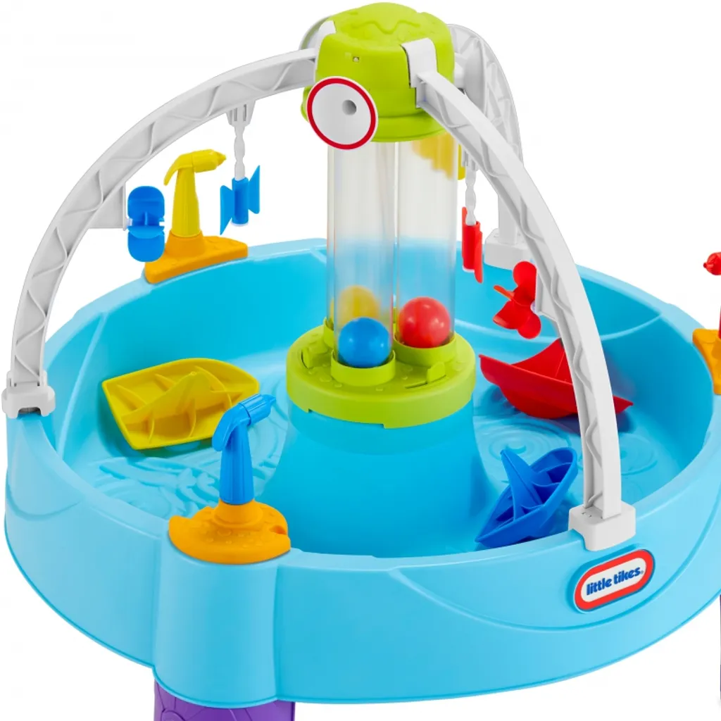 Tableau d'activité eau de jardin : Station bataille d'eau avec accessoires