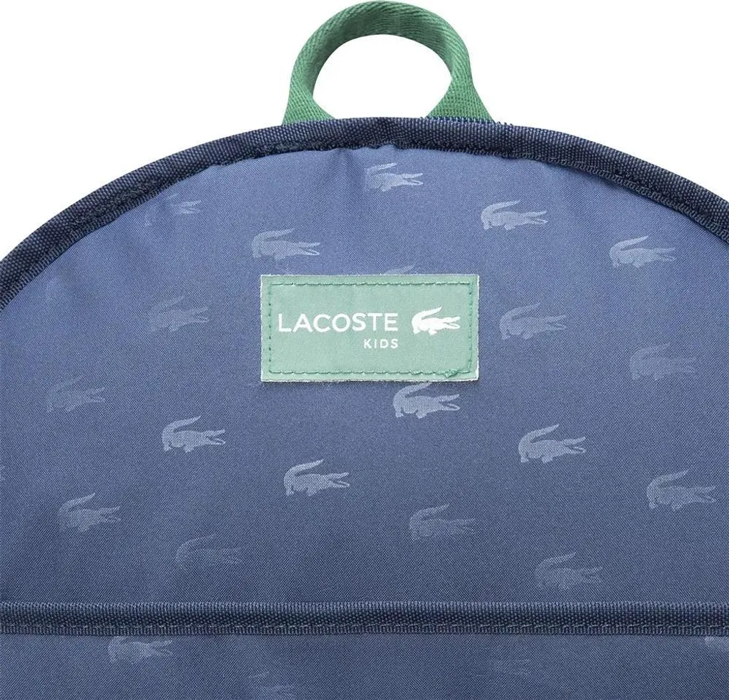 Sac à dos Lacoste Kids Core Solid bleu - Accessoire enfant taille unique