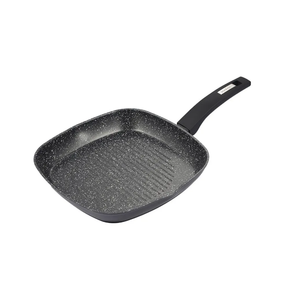 Griglia 28x28cm Black Edition - L'Attrezzatura Perfetta per Ogni Cuoco