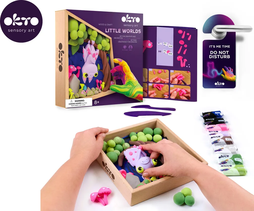 Kit de bricolage Mama Troll pour enfant - Atelier créatif intérieur 20cm
