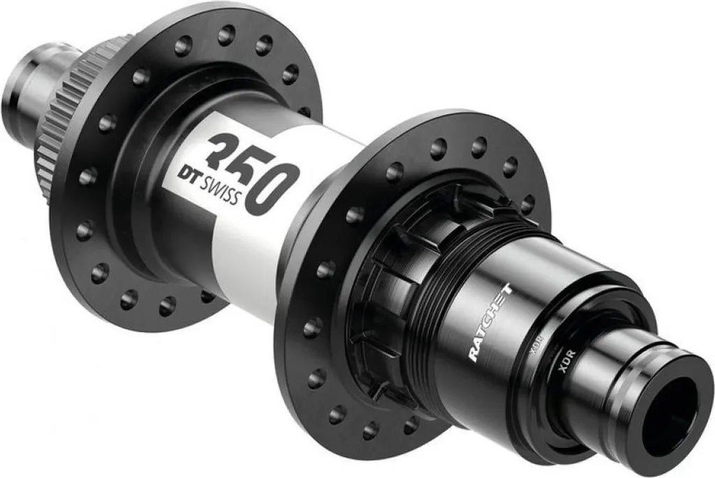 Moyeu arrière DT Swiss 350 Classic noir pour supprimer les frictions
