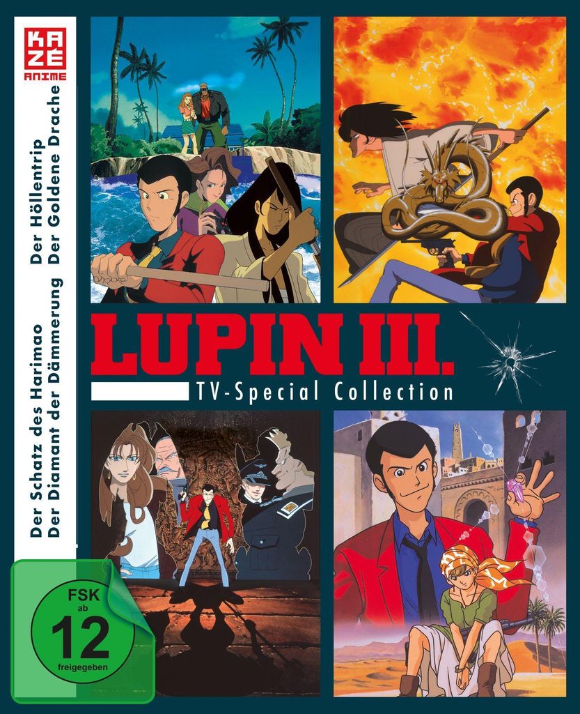 Lupin the Third.TV-Special Collection (4 TV-Specials) Produktbild 