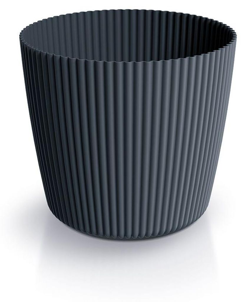 Květináč MILLA ROND antracitový 19,6 cm Obrázek produktu 
