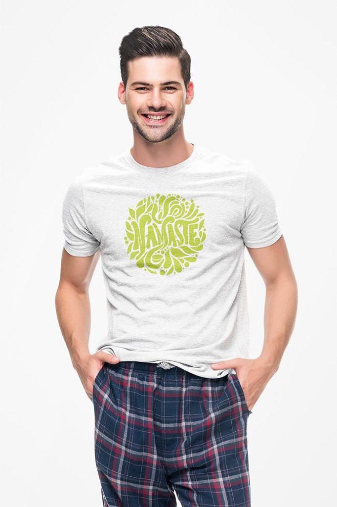D&B Uni Polo ST00079 Namaste Weiß-Größe XL