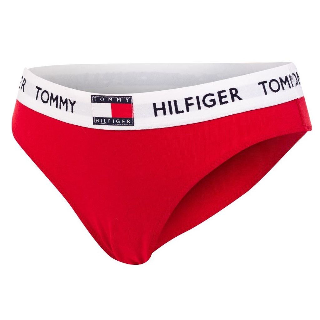 Tommy Hilfiger dames Tommy 85 bikini slip (1-pack), rood
