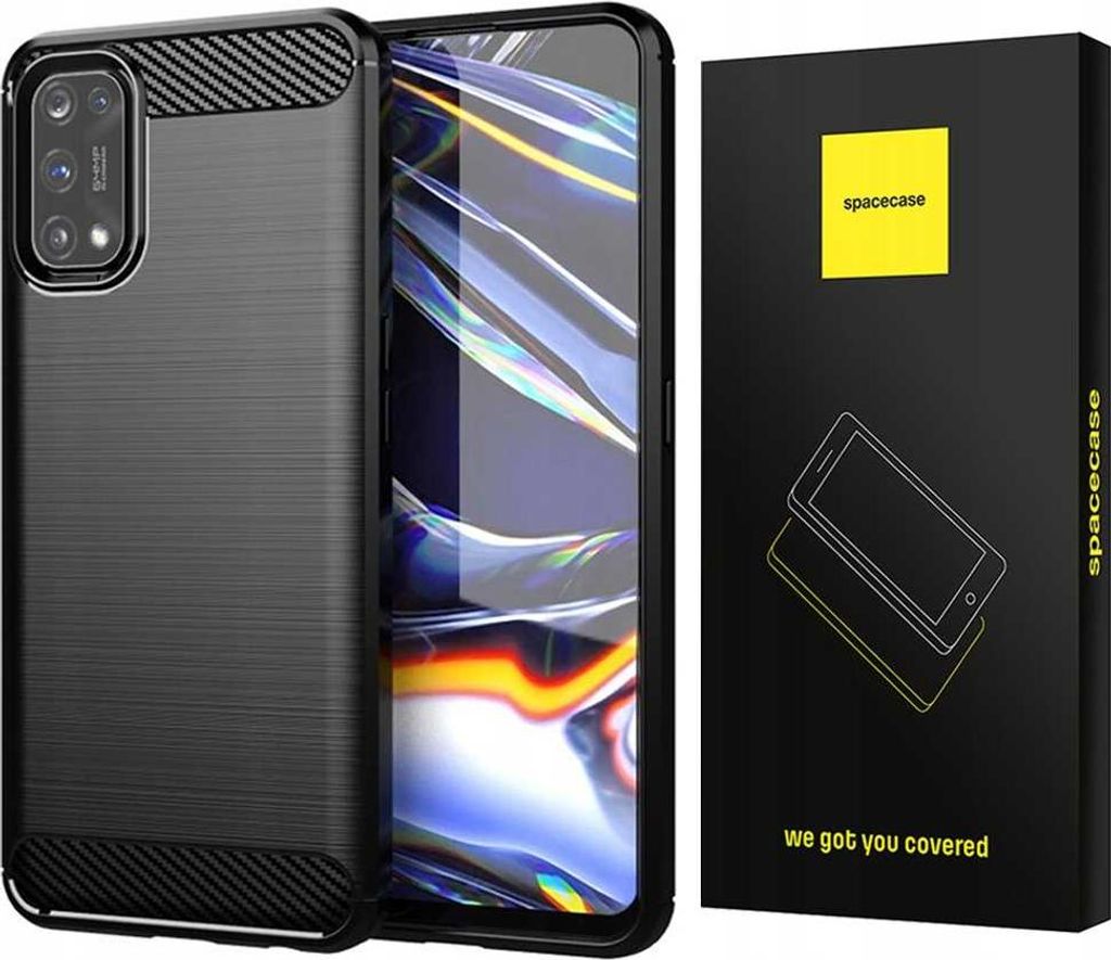 Etui ochronne SPACECASE Carbon do Realme 7 Pro Zdjęcie produktu 