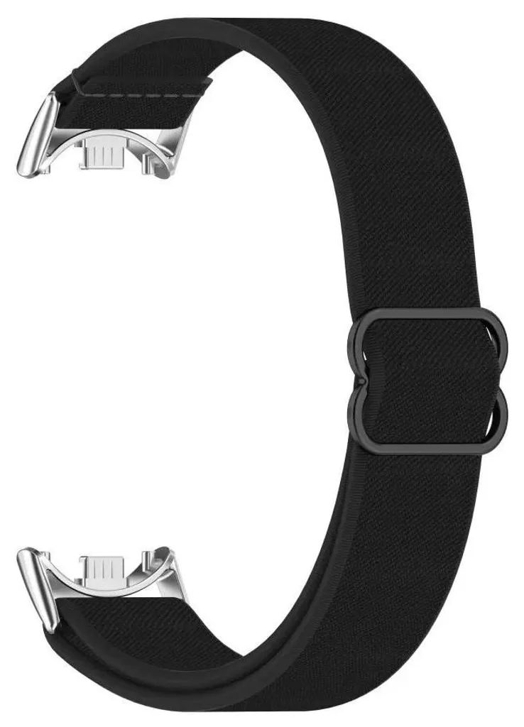 AWADUO Cinturino Per Xiaomi Smart Band 8 - 2 Pezzi In Silicone Morido (Nero+Grigio) - Universale Uomo Donna - 2