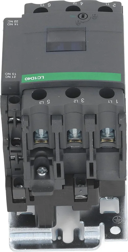 Contacteur de commande pour moteur triphasé 380V bobine AC 48V 40A